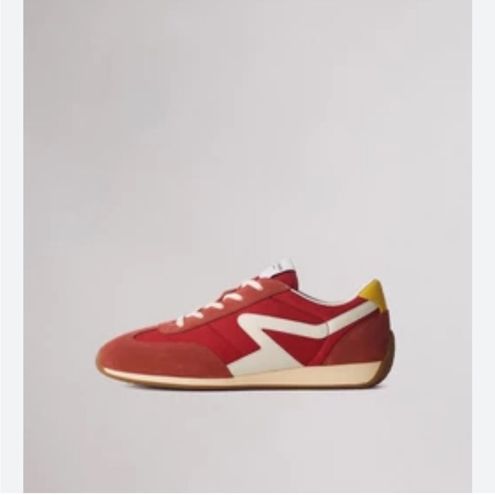 rag & bone Slim Retro Runner - Red, White & Yellow